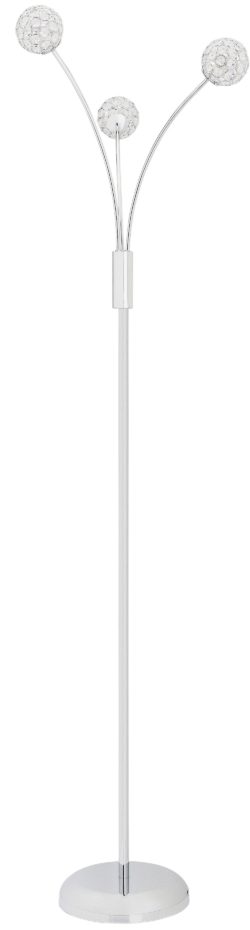 Collection - Amelia 3 Light Beaded Globe - Floor Lamp